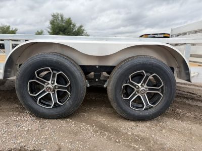 New 2026 Load Trail 7-14 Tandem Axle Aluminum Ramp Gate Utility W/ Bi-Fold Gate 7K GVWR