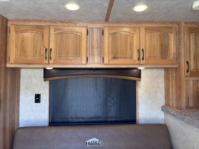 Used 2015 Bison Trailers 3H 10'LQ Horse Trailer