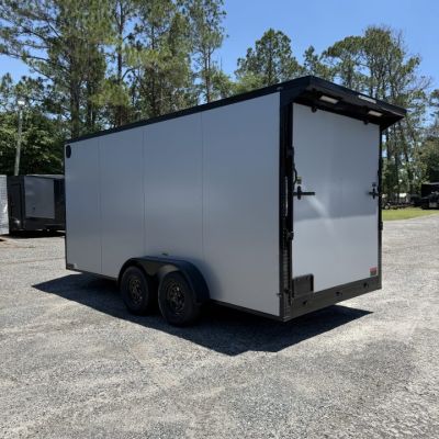 New 2026 Hook and Line 7x16TA Cargo / Enclosed Trailer