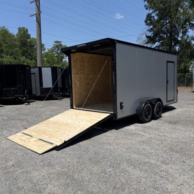 New 2026 Hook and Line 7x16TA Cargo / Enclosed Trailer