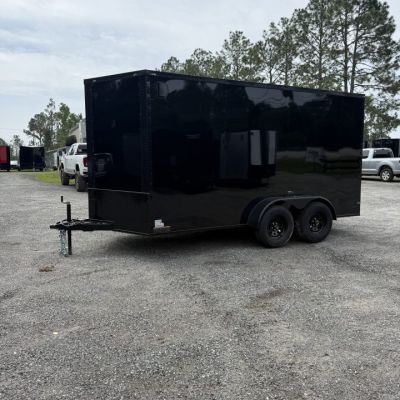 New 2026 Hook and Line 7x14TA Cargo / Enclosed Trailer