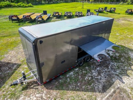 Used 2024 8.5X28 Discovery Trailers Stacker