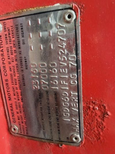 Used 1984 GMC 6000 Fuel Truck - 300 gallon diesel & fuel tanks