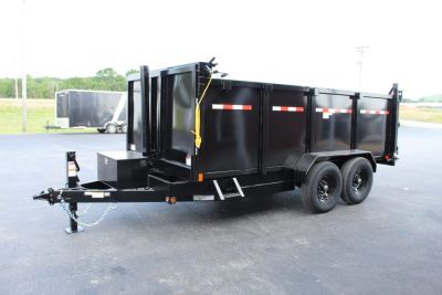New 2026 Homesteader Trailer BUMPER PULL Dump Trailer