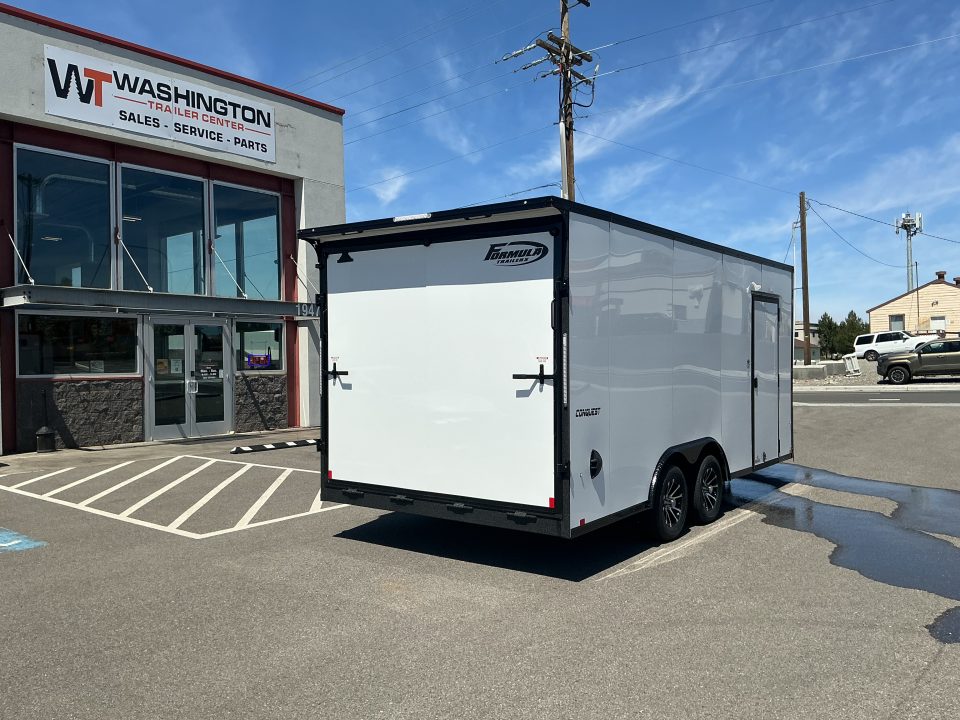 New 2026 Formula Trailers 8.5x18 Conquest 7k Car Hauler/Enclosed Trailer