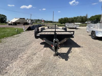 Used 2022 H&H Trailers H8218+4OLSDR-160 Equipment Trailer