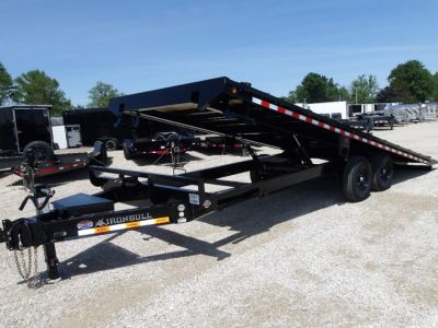 New 2026 Iron Bull 102x24 TDP0224072 Deckover Trailer