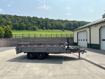 New Diamond C 14' DOD Deckover Dump - Fold Down Sides