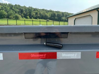 New Diamond C 14' DOD Deckover Dump - Fold Down Sides