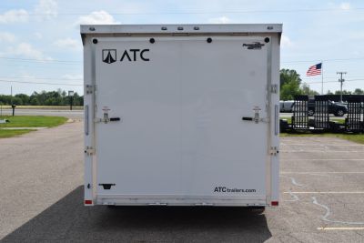 New ATC 8.5x20' ROM 400 CAR HAULER w/ PREMIUM ESCAPE DOOR
