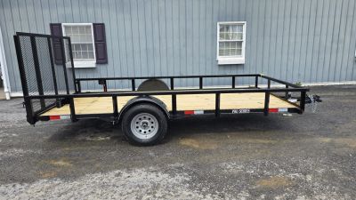 New Quality Trailers Pro Grade Landscape / 77 x 14’ - 2990 GVWR