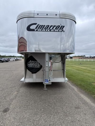 New 2027 Cimarron Trailers 3 Horse Gooseneck Horse Trailer