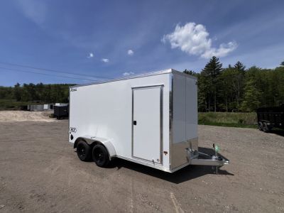 New 2026 High Country 7x14 + 18  V-Nose/ Aluminum trailer /Barn Door/ 7'interior -7000GVW