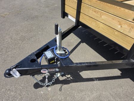 New 2026 Sure-Trac 7x16 Tube Top 3 Board Utility Trailer 7k GVWR