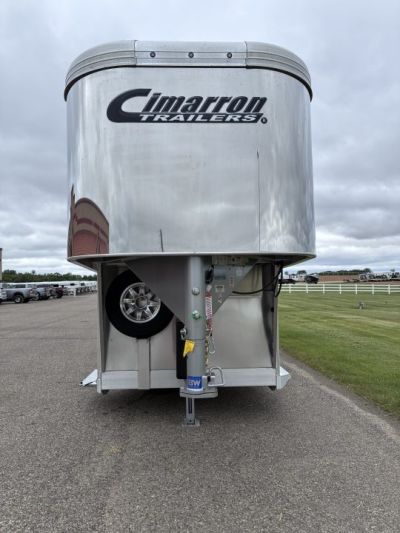 New 2027 Cimarron Trailers 2 + 1 Horse Trailer