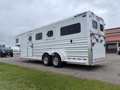 New 2027 Cimarron Trailers 2 + 1 Horse Trailer