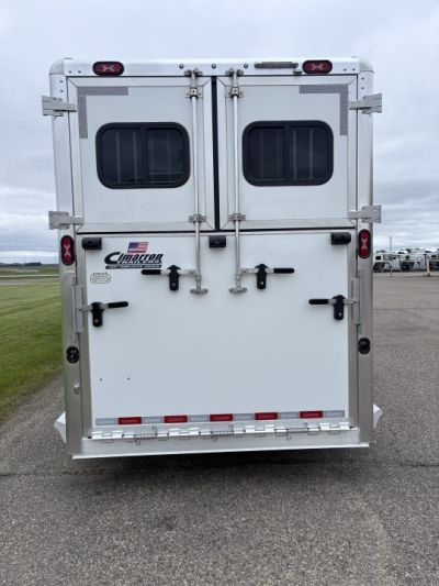 New 2027 Cimarron Trailers 2 + 1 Horse Trailer