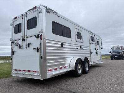 New 2027 Cimarron Trailers 2 + 1 Horse Trailer