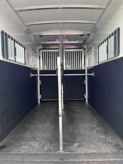 New 2027 Cimarron Trailers 2 + 1 Horse Trailer