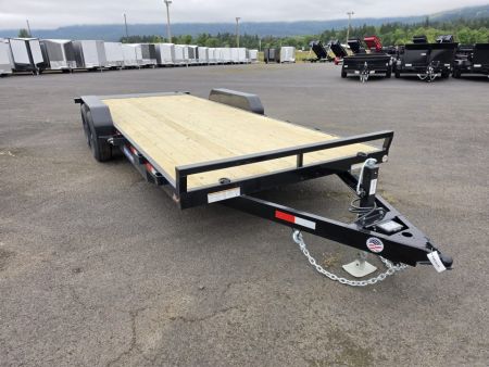 New 2026 Sure-Trac 7x20 Treated Wood Deck Car Hauler 10K GVWR