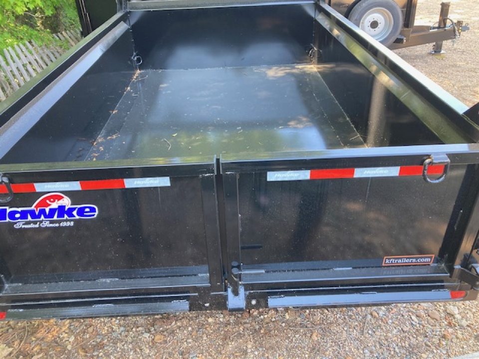New 2027 Hawke Trailers 6X10 Low Profile 7K Dump Trailer