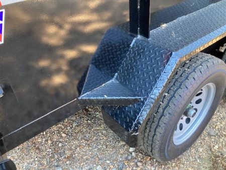 New 2027 Hawke Trailers 6X10 Low Profile 7K Dump Trailer