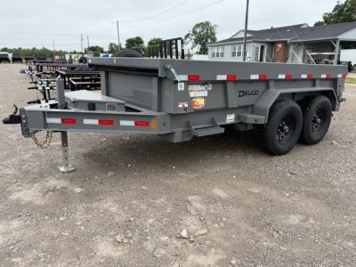 New 2026 Delco Trailers Delco D212 (6'x12') I Beam Dump Trailer