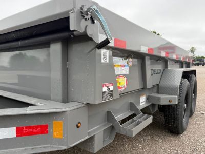 New 2026 Delco Trailers Delco D212 (6'x12') I Beam Dump Trailer