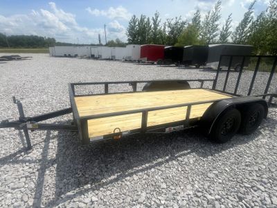 New 2026 RRR 78X16 UTILITY DOVETAIL WITH BRAKES & GATE