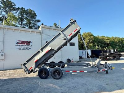 New 2026 Oak Ridge 7x16x2 14k Dump Trailer