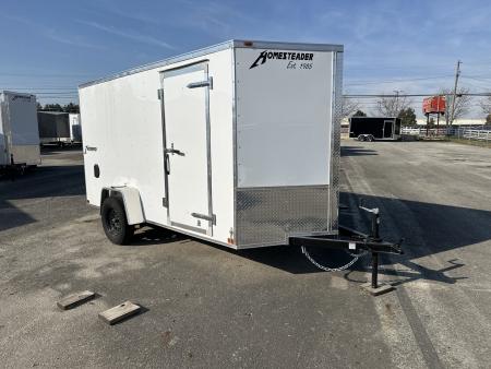 New 2026 Homesteader Trailer 6 X 12 FT INTREPID CARGO TRAILER RAMP DOOR 6 FT INT HT