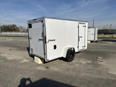 New 2026 Homesteader Trailer 6 X 12 FT INTREPID CARGO TRAILER RAMP DOOR 6 FT INT HT
