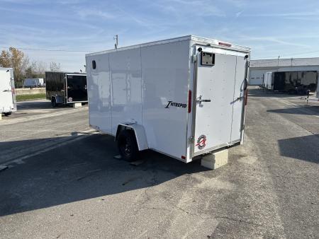 New 2026 Homesteader Trailer 6 X 12 FT INTREPID CARGO TRAILER RAMP DOOR 6 FT INT HT
