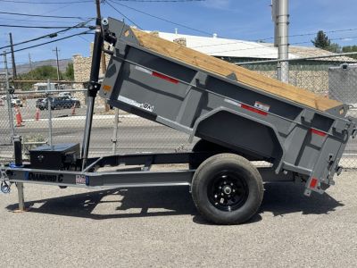 New 2026 Diamond C GST 60"x8' - 6K Telescopic Dump Trailer