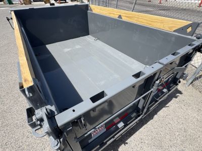 New 2026 Diamond C GST 60"x8' - 6K Telescopic Dump Trailer