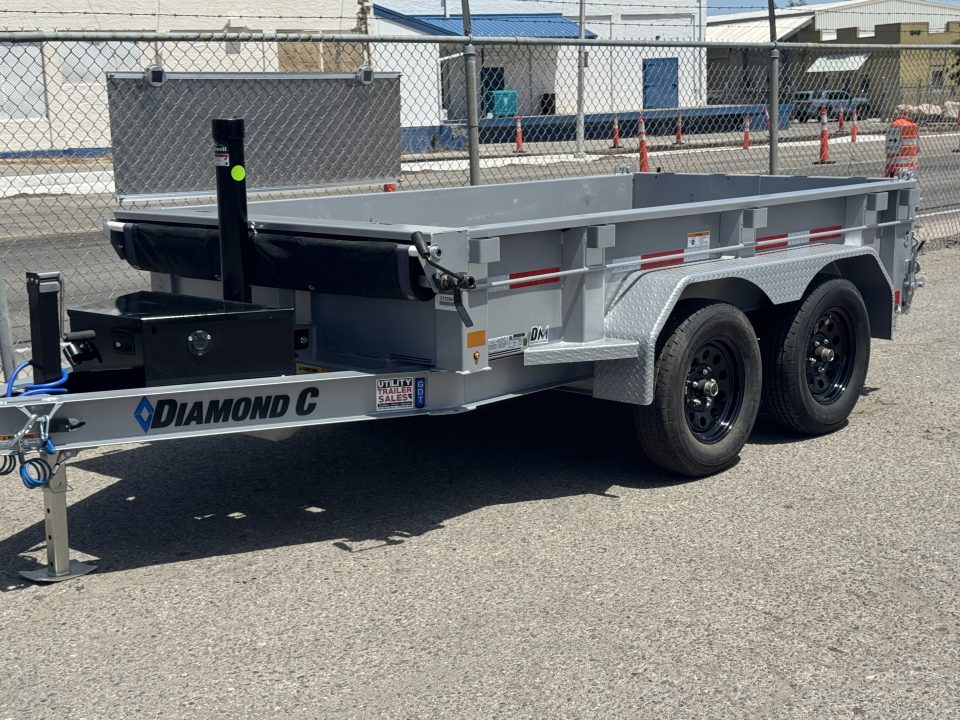 New 2026 Diamond C GDT 60"x10' - 7K Telescopic Dump Trailer