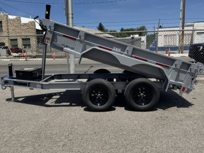 New 2026 Diamond C GDT 60"x10' - 7K Telescopic Dump Trailer