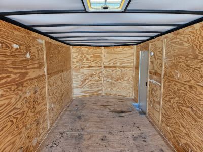 Used 2022 Rock Solid 8.5X24 TANDEM 10K CARGO W/7' HEIGHT & RAMP DOOR