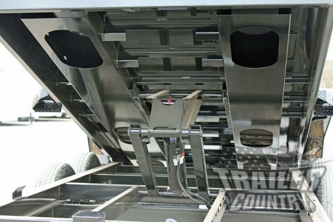 New 2026 New 7' x 14' Iron Bull Scissor Hoist Hydraulic Dump Trailer w/ 48" High Sides,