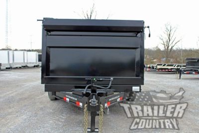 New 2026 New 7' x 14' Iron Bull Scissor Hoist Hydraulic Dump Trailer w/ 48" High Sides,