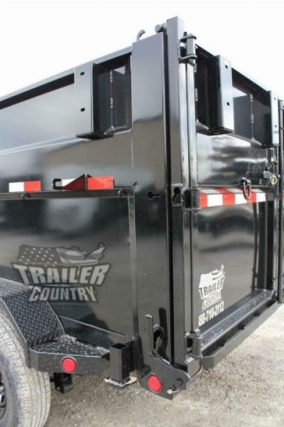 New 2026 New 7' x 14' Iron Bull Scissor Hoist Hydraulic Dump Trailer w/ 48" High Sides,