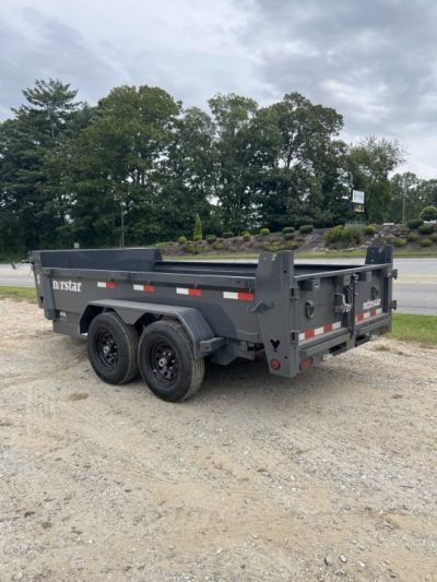New 2026 Norstar DCB Series / 72" X 12' / 2-5,200# Electric Brake Axles / Scissor Hoist / Barn Door Rear Gates / Ramps