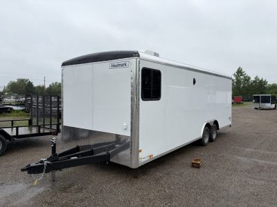New 2026 Haulmark 24 FT TRANSPORT MOBILE OFFICE TRAILER WITH GARAGE SPACE