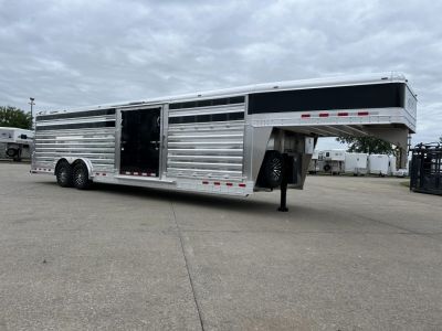 New 2027 4-Star Trailers 8x28 Club Calf Stock Trailer