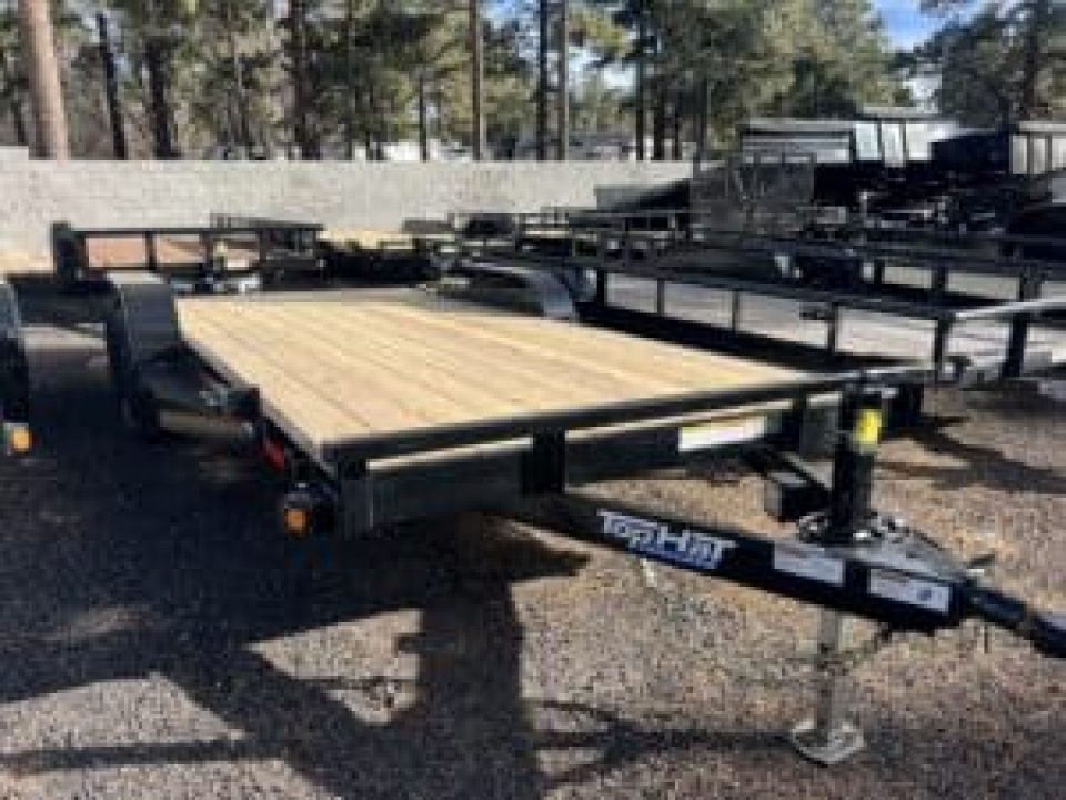 New 2026 Top Hat Trailers 83X18 10K Carhauler Utility Trailer