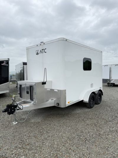 New 2026 ATC 7x12 PR300F Fiber Optic Splicing Aluminum Trailer