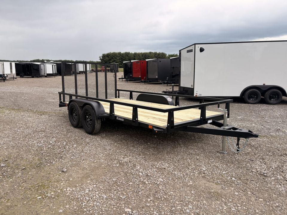 New 2027 HTC 7x14' Landscape Trailer