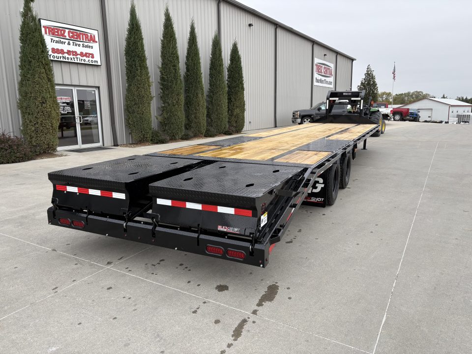 New 2027 Buckshot MFG Bolt 36R 102x36ft Deckover Trailer