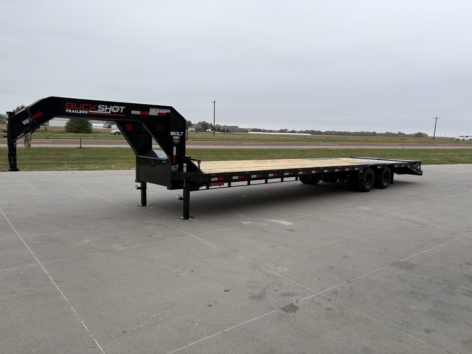 New 2027 Buckshot MFG Bolt 36R 102x36ft Deckover Trailer