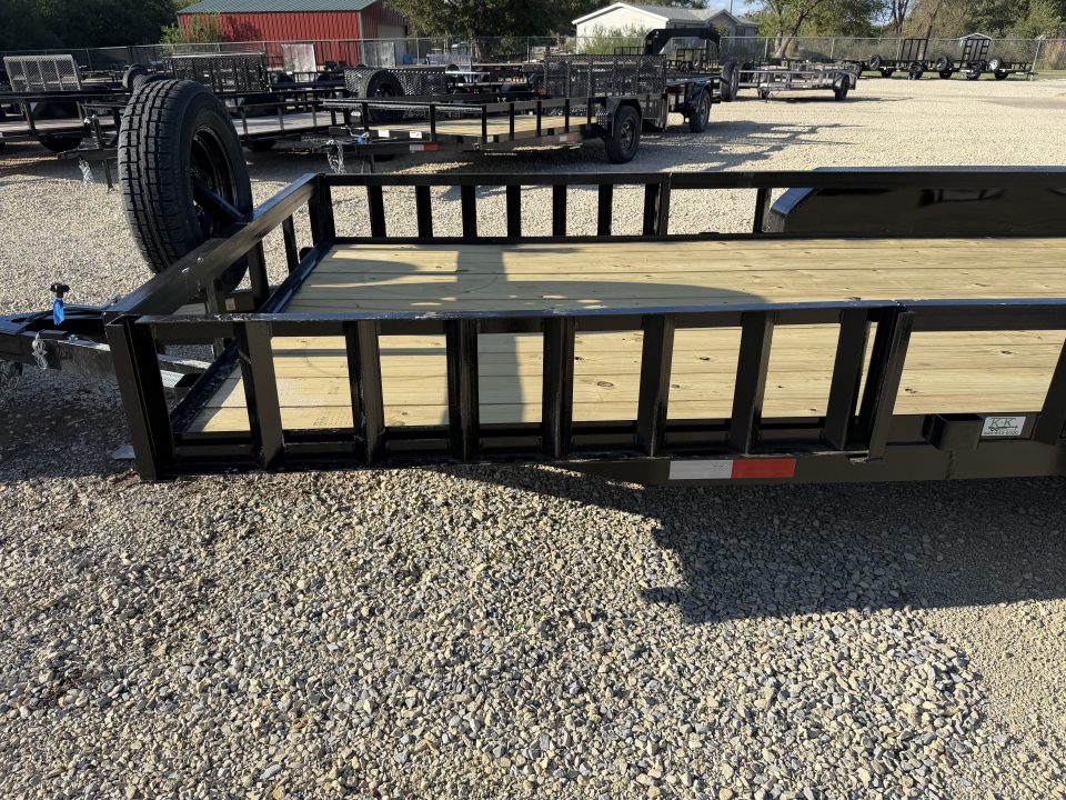 New 2027 Stag Trailers 82"x18' Tandem Axle Dovetail Utility Trailer